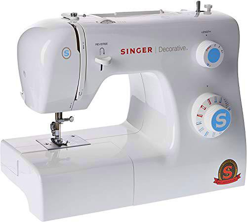 Singer Decorative - Máquina de Coser, plástico, Blanco