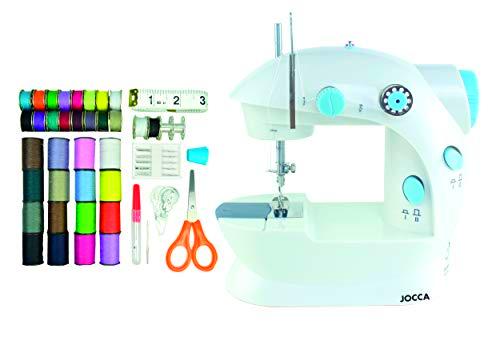 Jocca Máquina de Coser con Kit de Costura de 48 Accesorios