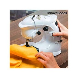 InnovaGoods Máquina de Coser Compacta 6 V 1000 mA, Vinilo y ABS