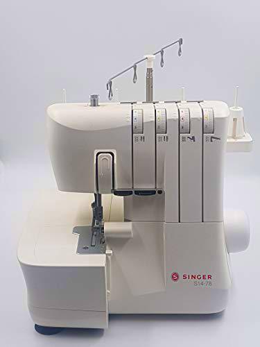 REMALLADORA SINGER MAQUINA DE COSER S14-78 OVERLOCK 12 PUNTADAS ARRASTRE DIFERENCIAL