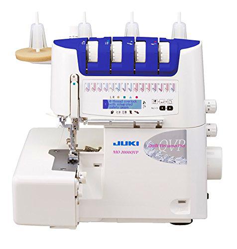 JUKI JUKI Mo 2000 Overlock: Guía gratuita de caja de overlock con 20 bobinas + CUT incluido