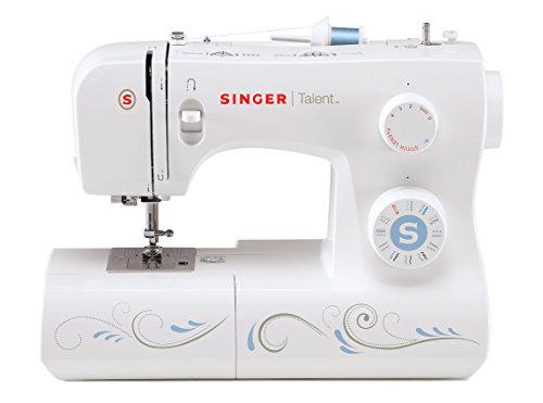 Singer Maquina de Coser Talent 3323, Blanco, 45,7 x 22,2 x 35,6