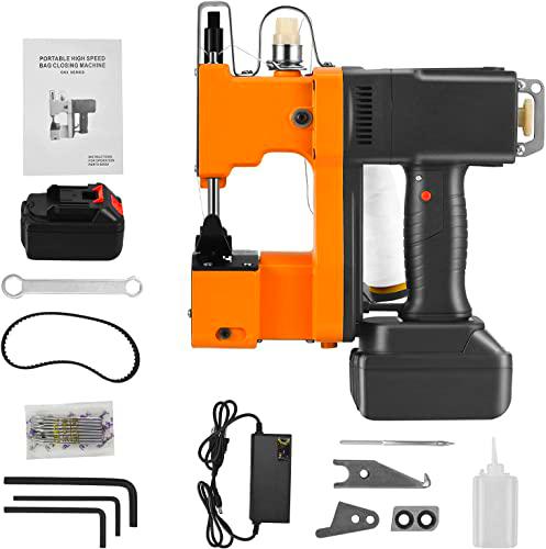 Do-Electr Sacos Maquinas de Coser Maquina de Tejer Portátil Máquina Selladora para Bolsa dePlástico de Papel de Arroz de Saco de Piel de Serpiente Tejida