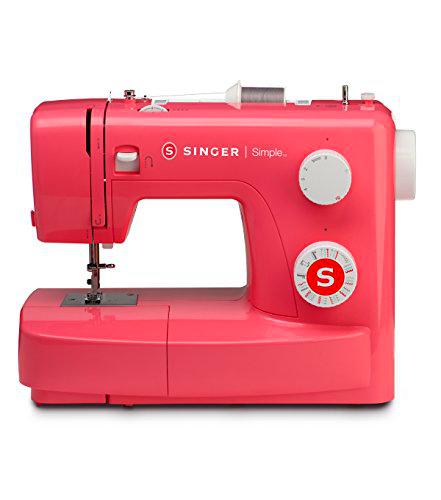 Singer MC Simple 3223 Máquina de coser, Rosa (Pink Edition)