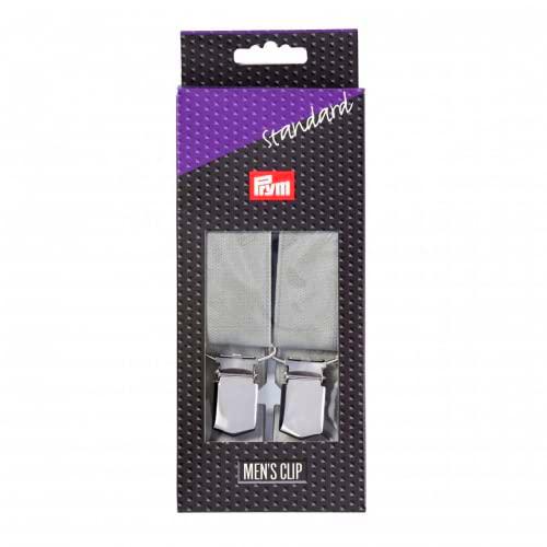 Prym Clip, Silver, Grey, XL 30 mm/125 cm, silbergrau, 1 Stück