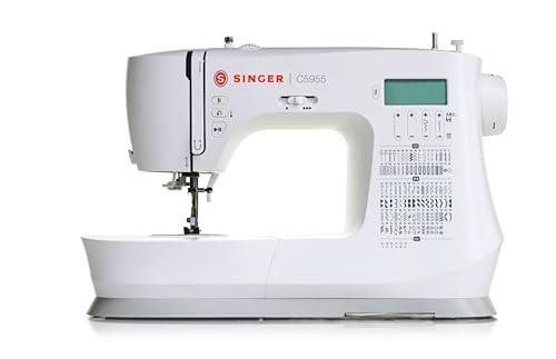 SINGER C5955 - Máquina de Coser electrónica Profesional y máquina de Coser con 200 Puntos